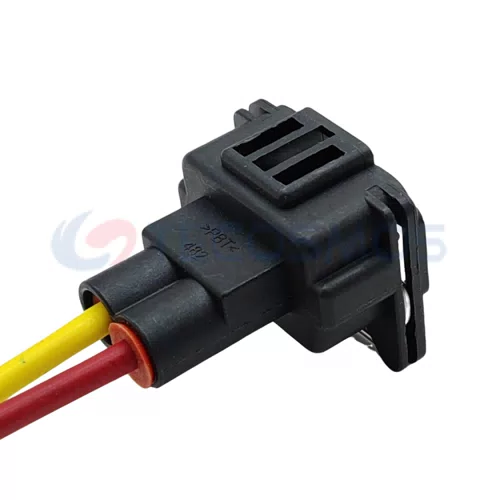 Automobile Waterproof Wiring Harness Connector Plug 2-pin Female 93BG-14489-KBA CT2-0191M - image 3